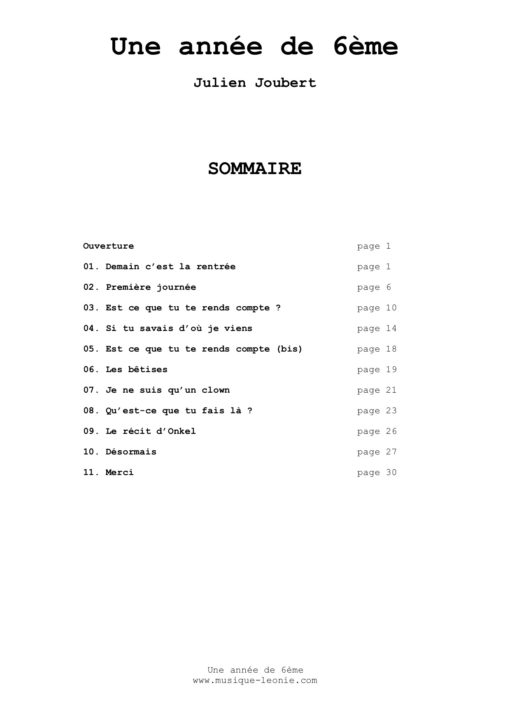 Une année de 6ème – Image 3