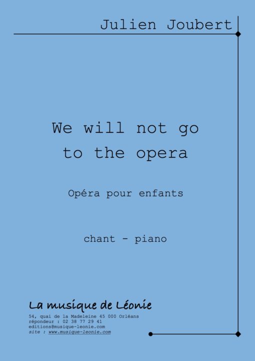We will not go to the opera – Image 2